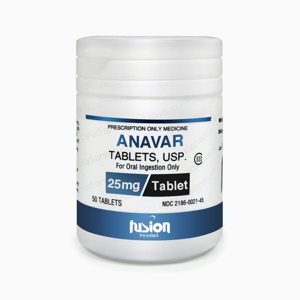 Buy Anavar (25mg) (50 Tablets)