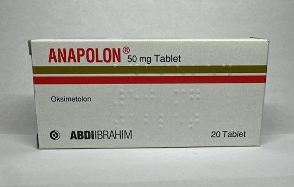Buy Anadrol (Anapolon), 50mg/tab, 20 tabs, ABDI Ibrahim, Turkey