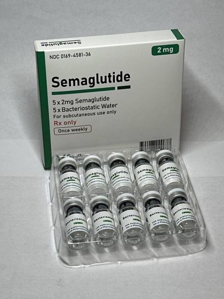 Buy Semaglutide (OZEMPIC), 10mg (5x2mg vials + 5x water vials), GEVA Pharmaceutical, Europe