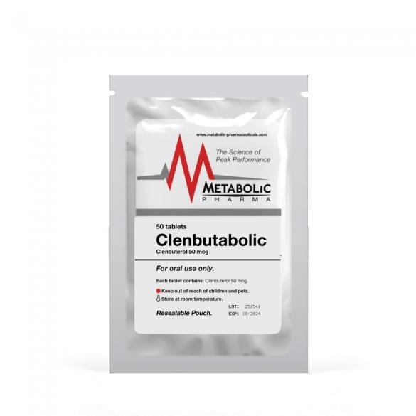 Buy Metabolic - Clen 50mcg/tab 50tabs