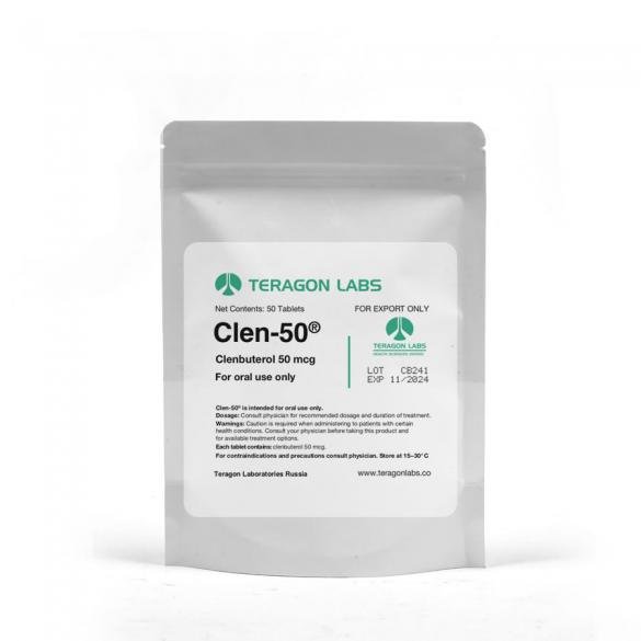 Buy Teragon Labs - Clen 50mcg/tab 50 tabs