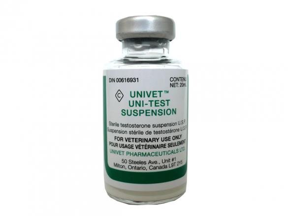 Buy Univet - Testosterone Suspension 100mg/ml 20ml