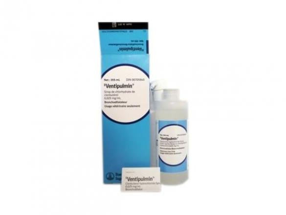 Buy Ventipulmin (Clenbuterol Pump) 25mcg/1ml 355ml, Beohringer Ingelheim, Canada